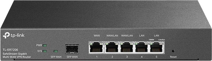 Межсетевой экран TP-Link SafeStream TL-ER7206 10/100/1000BASE-TX/SFP фото 1