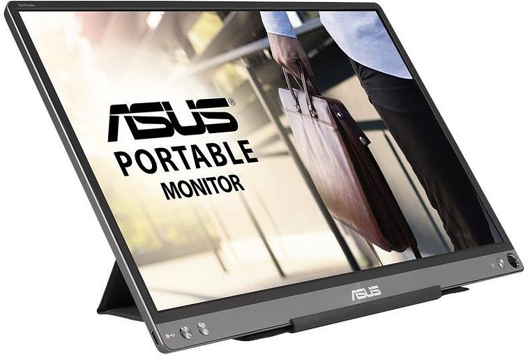 Монитор Asus 15.6" Portable MB16ACE темно-серый IPS LED 16:9 матовая 250cd 178гр/178гр 1920x1080 FHD USB фото 2