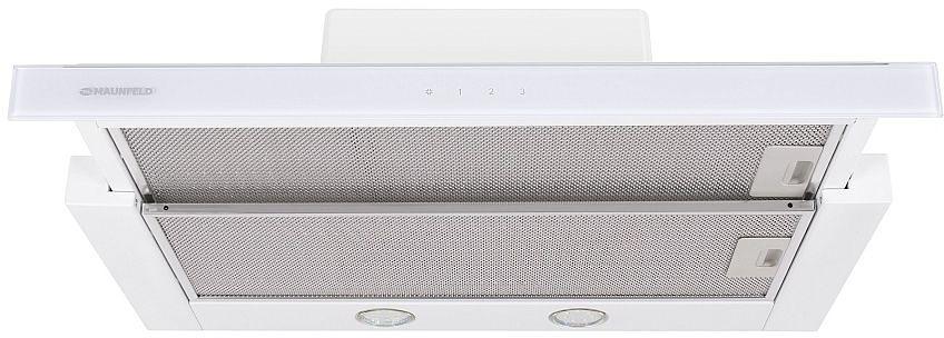 Вытяжка встраиваемая Maunfeld Ouse Touch 60 белый управление: сенсорное (1 мотор) фото 3