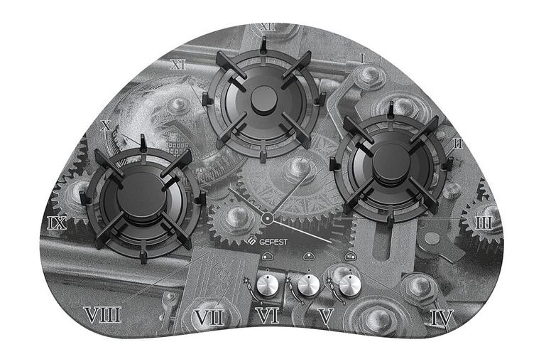 Газовая варочная поверхность Gefest СГ СН 2120 К1 серый фото 1