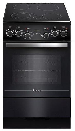 Плита Электрическая Gefest ЭП Н Д 5560-03 0057 черный стеклокерамика фото 1