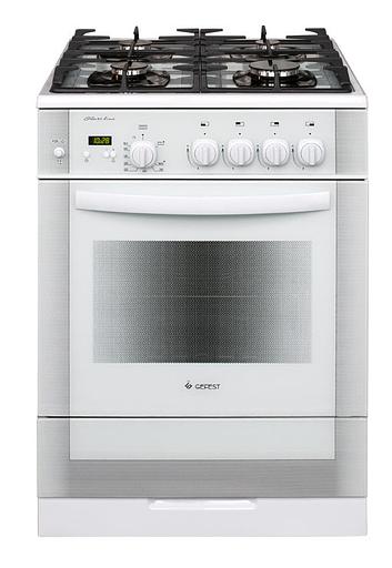Плита Газовая Gefest ПГ 6500-03 0042 белый реш.чугун фото 1