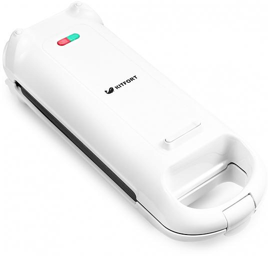 Вафельница Kitfort КТ-1643 700Вт белый фото 1