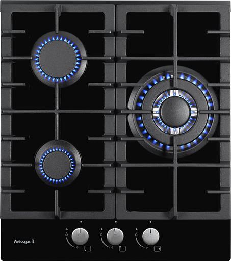 Газовая варочная поверхность Weissgauff HGG 451 BFh черный фото 3