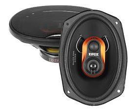 Колонки автомобильные Edge ED229-E8 300Вт 80дБ 4Ом 16x23см (6x9дюйм) (ком.:2кол.) коаксиальные трехполосные фото 1