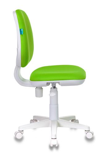 Кресло детское Бюрократ CH-W213 салатовый TW-18 крестовина пластик пластик белый фото 3