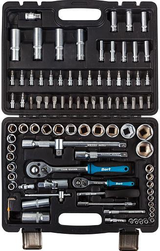 Набор инструментов Bort BTK-94 94 предмета (жесткий кейс) фото 1