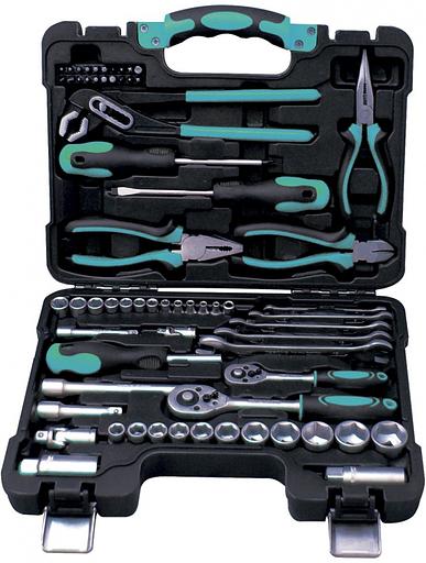 Набор инструментов Bort BTK-65 65 предметов (жесткий кейс) фото 1