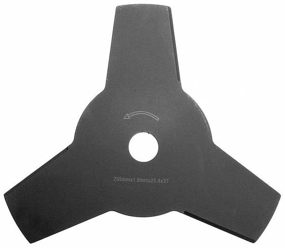 Сменный нож для садовых триммеров Huter GTD-3T L=255мм для GGT-800S(T)/1000S(T)/1300S(T)/1500S(T)/1900S(T) (71/2/10) фото 1