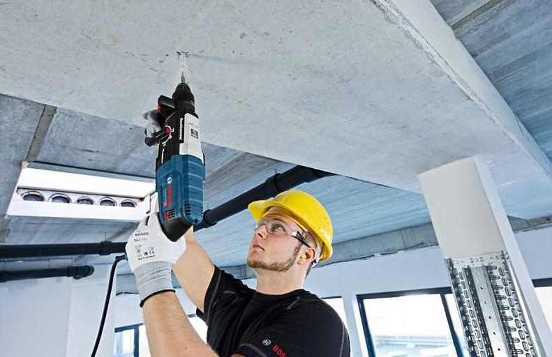 Перфоратор Bosch GBH 2-28 патрон:SDS-plus уд.:3.2Дж 880Вт (кейс в комплекте) фото 3