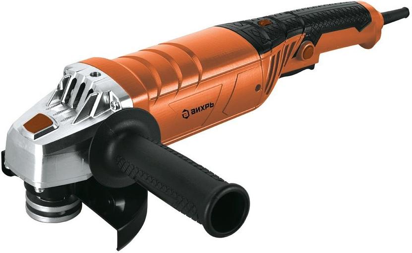 Углошлифовальная машина Вихрь УШМ-125/1200Э 1200Вт 12000об/мин рез.шпин.:M14 d=125мм фото 1