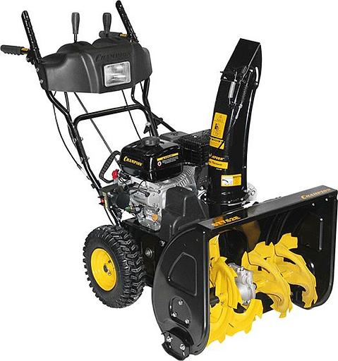 Снегоуборщик бензин. Champion ST762E 6.5л.с. фото 1