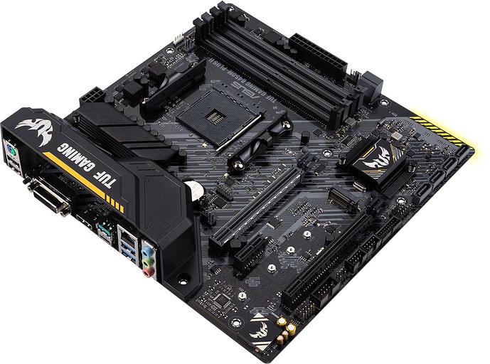 Материнская плата Asus TUF GAMING B450M-PLUS II Soc-AM4 AMD B450 4xDDR4 mATX AC`97 8ch(7.1) GbLAN RAID+DVI+HDMI фото 4