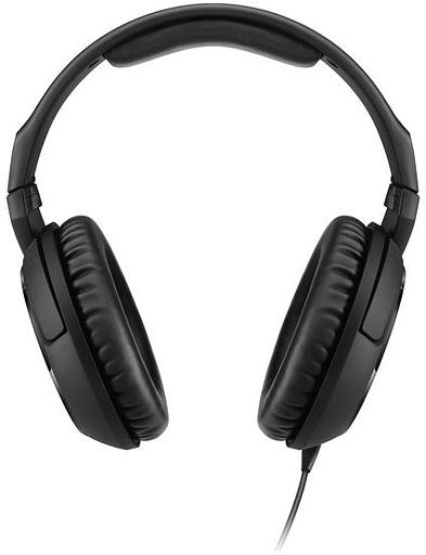 Наушники накладные Sennheiser HD 200 PRO 2м черный проводные оголовье (507182) фото 2
