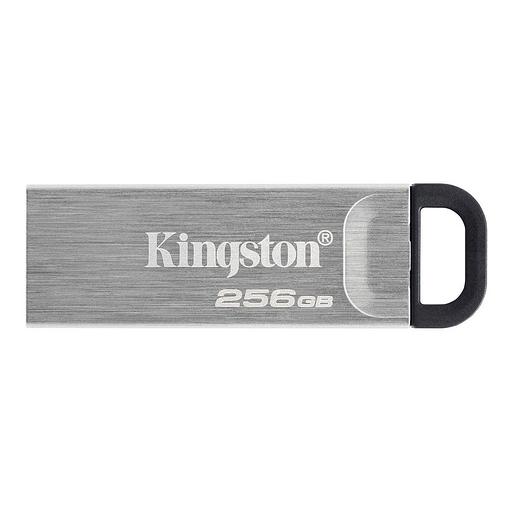 Флеш Диск Kingston 256Gb DataTraveler Kyson DTKN/256GB USB3.1 серебристый/черный фото 1