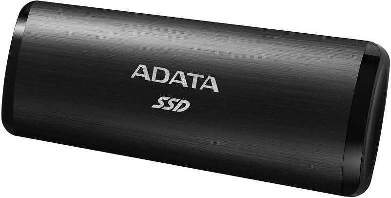 Накопитель SSD A-Data USB-C 256Gb ASE760-256GU32G2-CBK SE760 1.8" черный фото 1