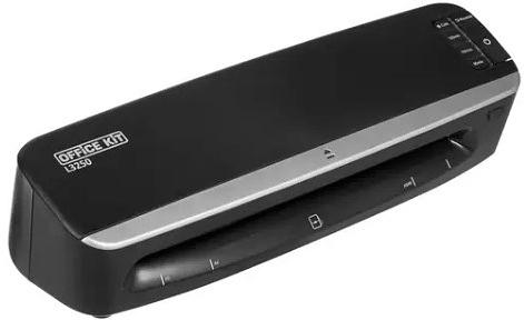 Ламинатор Office Kit L3250 черный A3 (60-125мкм) 50см/мин (4вал.) хол.лам. лам.фото реверс фото 1