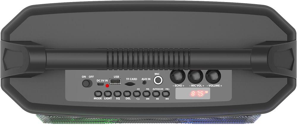 Колонка порт. Ritmix SP-610B черный 20W 2.0 BT/3.5Jack/USB 10м 2000mAh (80000679) фото 6