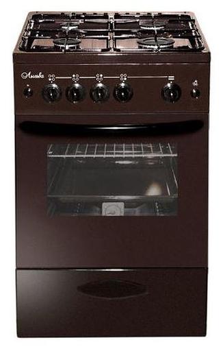 Плита Газовая Лысьва ГП 400 МС-2у коричневый (стеклянная крышка) фото 1