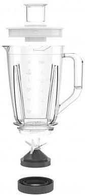 Блендер стационарный Moulinex LM42Q110 600Вт белый фото 6