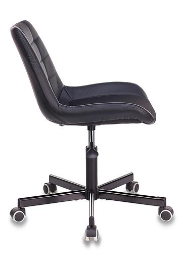 Кресло Бюрократ CH-350M черный искусст.кожа/ткань крестовина металл фото 3