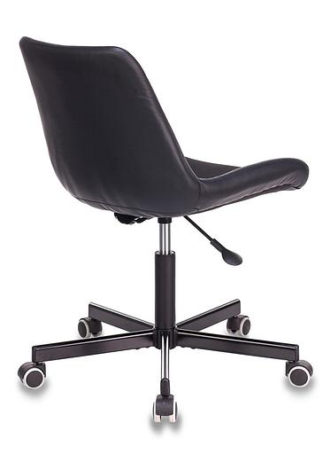 Кресло Бюрократ CH-350M черный искусст.кожа/ткань крестовина металл фото 4