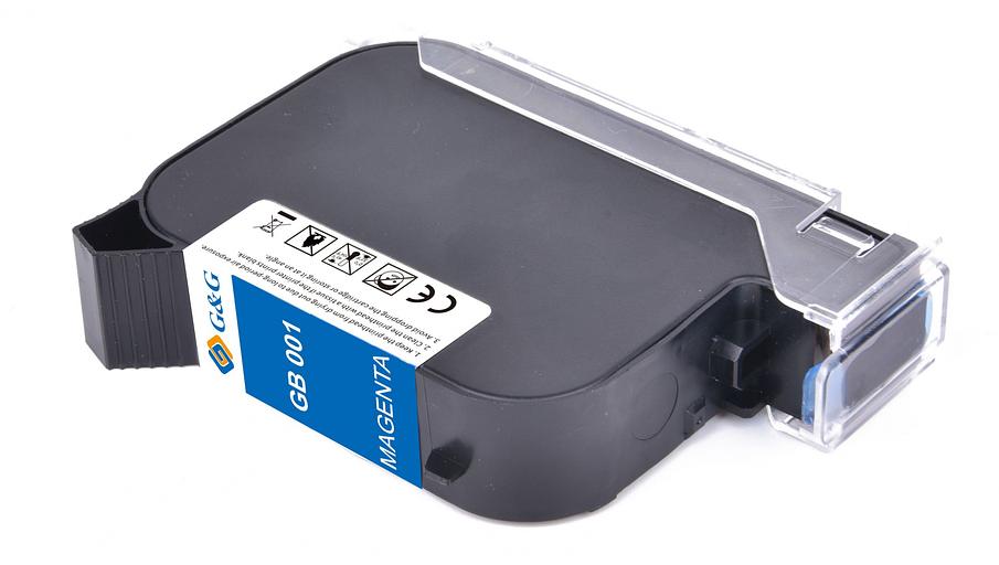 Картридж струйный G&G GB-001M пурпурный для G&G GG-HH1001 фото 4