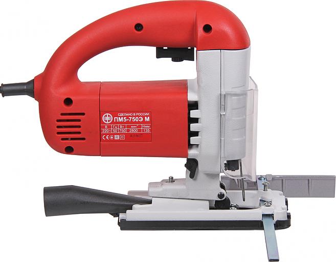 Лобзик Фиолент ПМ5-750Э М 750Вт 2800ходов/мин от электросети (кейс в комплекте) фото 2