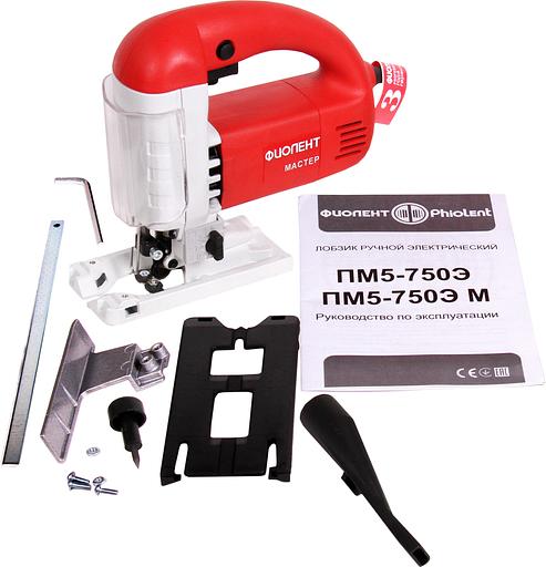 Лобзик Фиолент ПМ5-750Э М 750Вт 2800ходов/мин от электросети (кейс в комплекте) фото 6