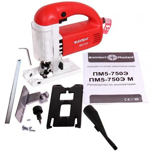 Лобзик Фиолент ПМ5-750Э М 750Вт 2800ходов/мин от электросети (кейс в комплекте) фото 10