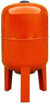 Гидроаккумулятор Вихрь ГА-100В 100л 10бар оранжевый (68/6/5) фото 1