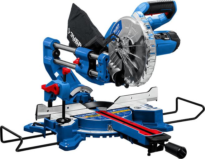 Торцовочная пила Зубр ППТ-216-П 1800Вт 4500об/мин d=216мм фото 1