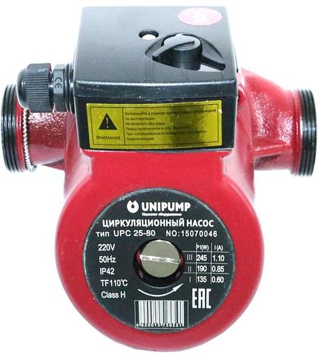 Насосная станция циркуляционный Unipump UPС 25-80 180 182Вт 7200л/час фото 1