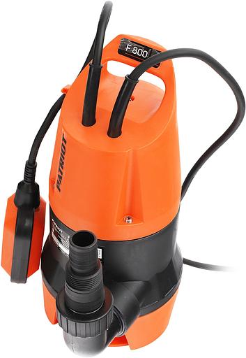 Садовый насос дренажный Patriot F 800 фото 2