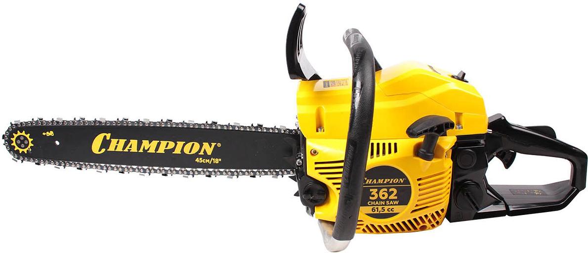 Бензопила Champion 362-18 2600Вт 3.54л.с. дл.шин.:18" (45cm) фото 1