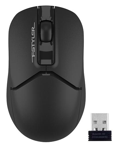 Мышь A4Tech Fstyler FG12 черный оптическая (1200dpi) беспроводная USB (3but) фото 2