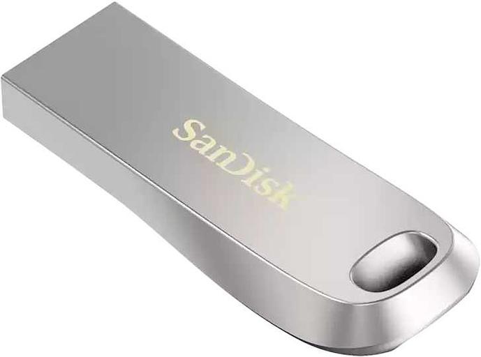 Флеш Диск Sandisk 64Gb Ultra Luxe SDCZ74-064G-G46 USB3.0 серебристый фото 4