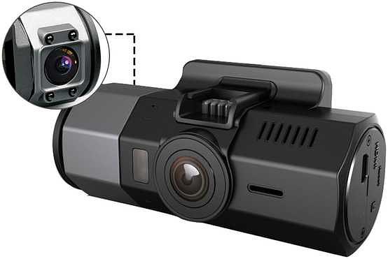 Видеорегистратор TrendVision Twins черный 1.8Mpix 1080x1920 1080p 1080гр. GPS NTK96660 фото 2