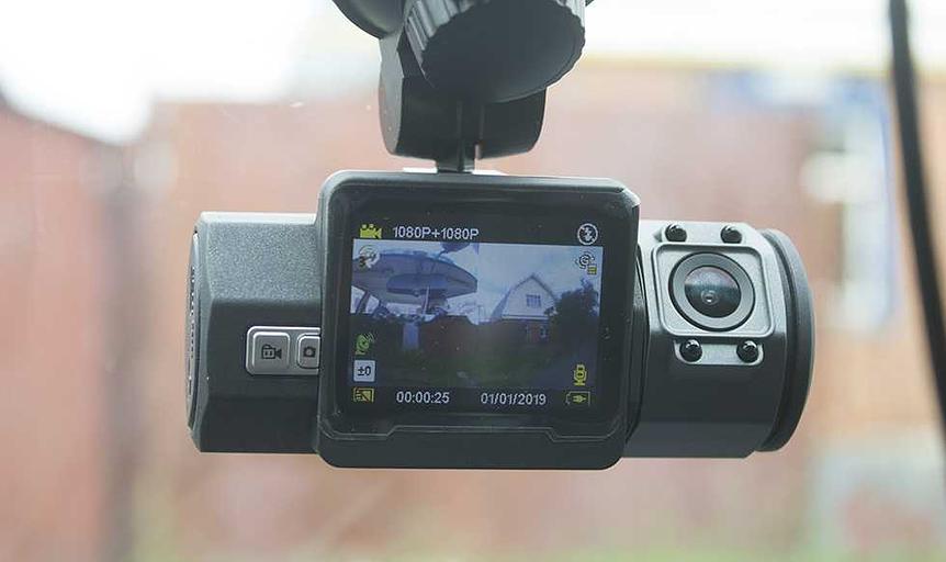 Видеорегистратор TrendVision Twins черный 1.8Mpix 1080x1920 1080p 1080гр. GPS NTK96660 фото 6