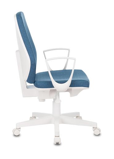 Кресло Бюрократ CH-W545 синий 38-415 крестовина пластик пластик белый фото 3