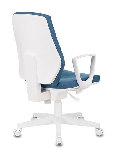 Кресло Бюрократ CH-W545 синий 38-415 крестовина пластик пластик белый фото 4