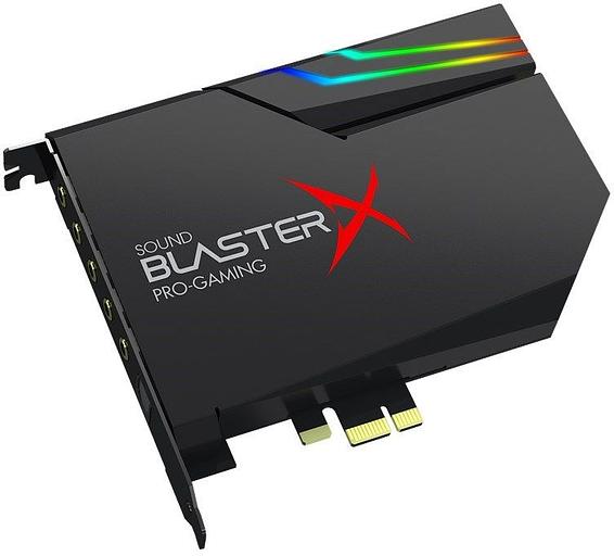 Звуковая карта Creative PCI-E BlasterX AE-5 Plus (BlasterX Acoustic Engine) 5.1 Ret фото 2