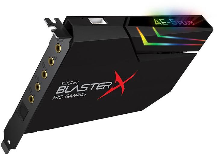 Звуковая карта Creative PCI-E BlasterX AE-5 Plus (BlasterX Acoustic Engine) 5.1 Ret фото 3