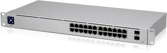 Коммутатор Ubiquiti USW-24 2SFP управляемый фото 2