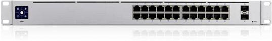 Коммутатор Ubiquiti USW-24 2SFP управляемый фото 4