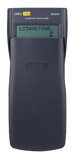 Калькулятор научный Deli ED82MS темно-синий 10+2-разр. фото 5