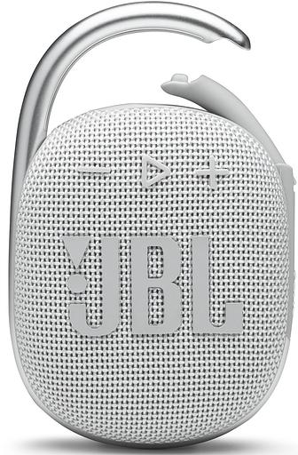 Колонка порт. JBL Clip 4 белый 5W 1.0 BT 15м 500mAh (JBLCLIP4WHT) фото 1