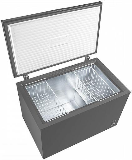 Морозильный ларь Maunfeld MFL300GR серый фото 2