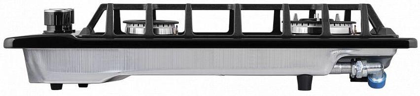 Газовая варочная поверхность Maunfeld EGHE.32.63CB/G черный фото 8