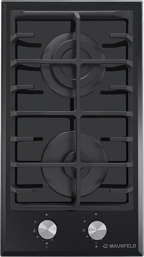 Газовая варочная поверхность Maunfeld EGHE.32.6CB/G черный фото 1